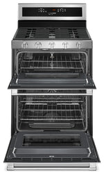 Maytag Stainless Steel Freestanding Gas Double Oven (6.0 Cu. Ft.) - MGT8800FZ
