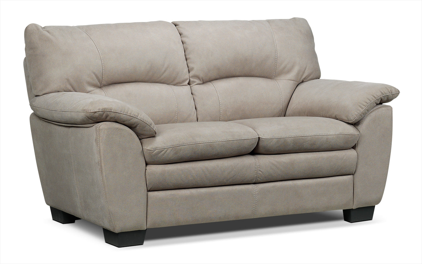 Kelleher Sofa, Loveseat and Chair Set - Silver Grey