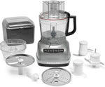 KitchenAid Contour Silver 11-Cup Food Processor with ExactSlice™ System - KFP1133CU