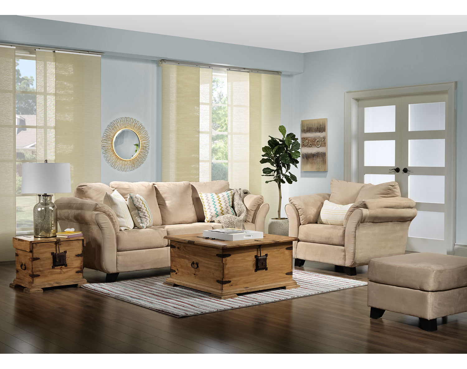 Wilcott End Table - Natural Pine