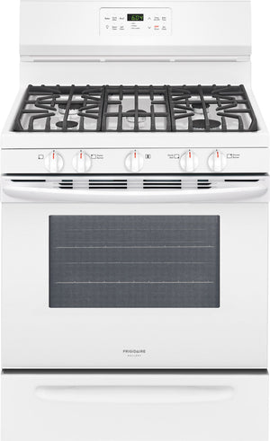 Frigidaire Gallery Cuisinière au gaz 5,0 pi³ à convection blanc FGGF3036TW