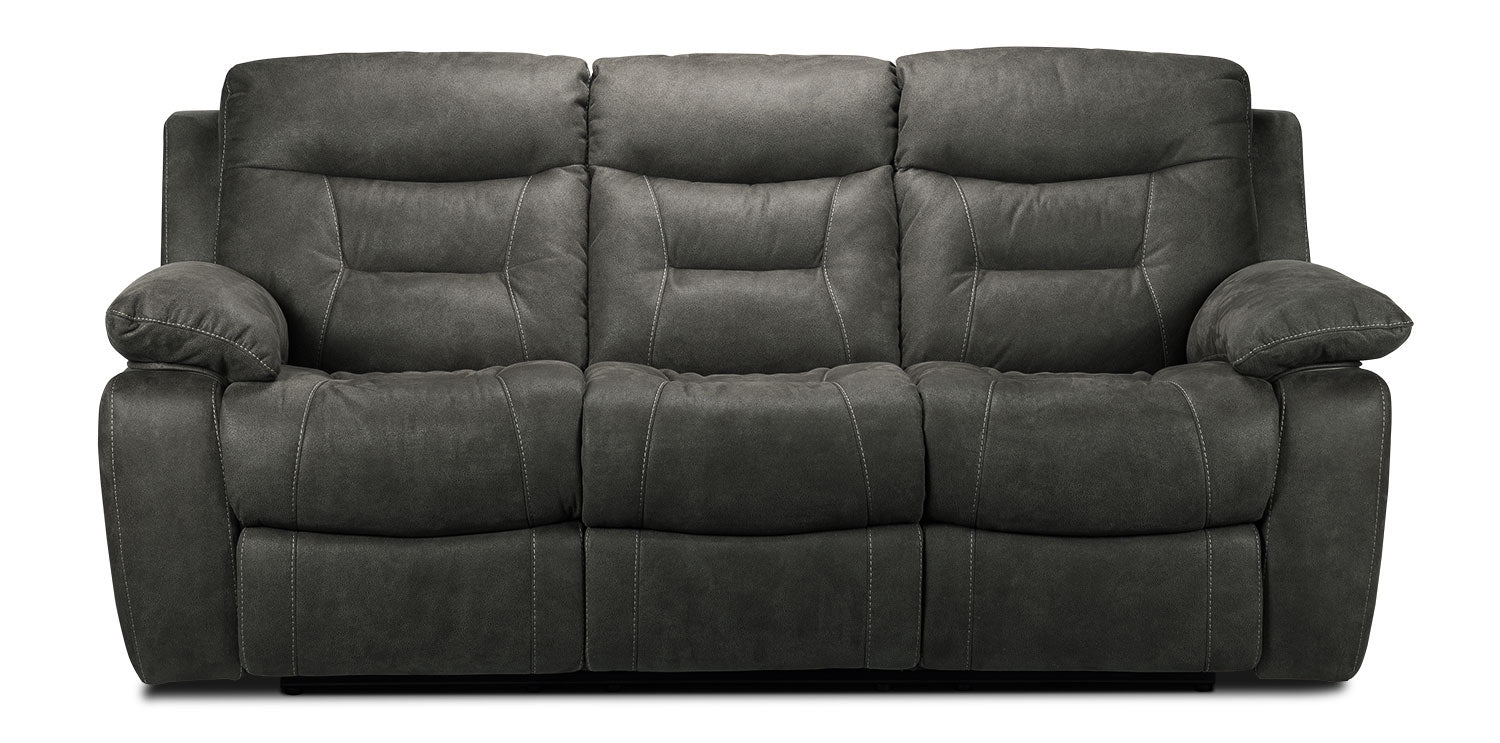 Collins Power Reclining Sofa - Charcoal Grey