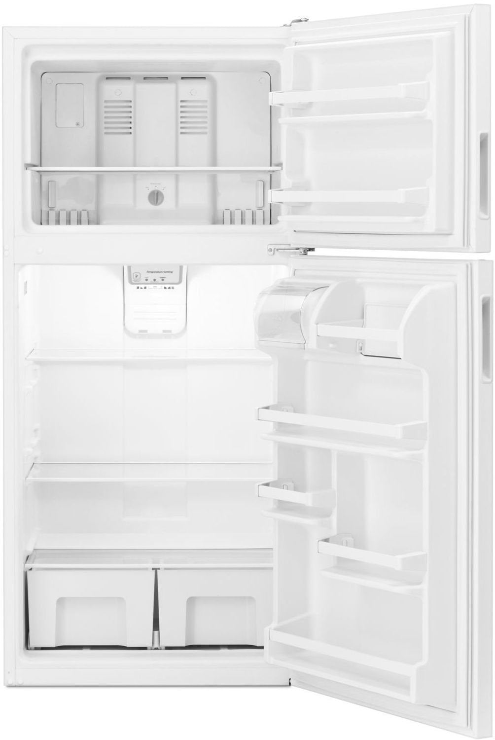 Amana Stainless Steel Top-Freezer Refrigerator (18 Cu. Ft.) - ART318FFDS