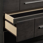 Seville 6-Drawer Chest - Charcoal