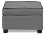 Penny Ottoman - Grey