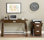 Savo 2-Drawer File Cabinet - Brown