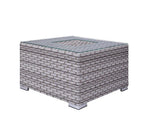 Mulvihill 4-Piece Modular Outdoor Conversation Set - Grey