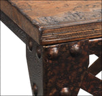 Pinebrook 22" End Table - Distressed Natural Pine