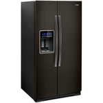 Whirlpool Black Stainless Steel Side-by-Side Refrigerator (28 Cu. Ft.) - WRS588FIHV