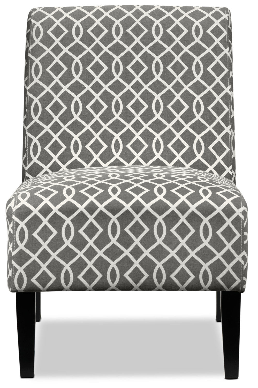 Santos Accent Chair - Grey Lattice