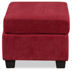 Fava Ottoman - Red