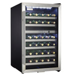 Danby Stainless Steel Dual-Zone Wine Cooler (4 Cu. Ft.) - DWC114BLSDD