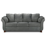 Collier Sofa, Loveseat and Chair Set - Dark Grey