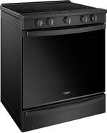 Whirlpool Black Slide-In Electric True Convection Range (6.4 Cu. Ft.) - YWEE750H0HB