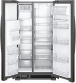 Whirlpool 35.13" 25 Cu. Ft. Black Side-by-Side Refrigerator - WRS325SDHB