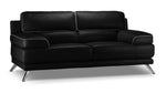 Sutton Sofa and Loveseat Set - Black