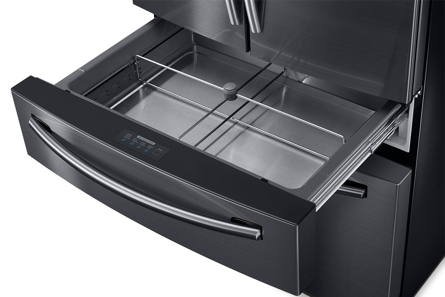 Samsung Black Stainless Steel French Door Refrigerator (28 Cu. Ft.) - RF28JBEDBSG/AA