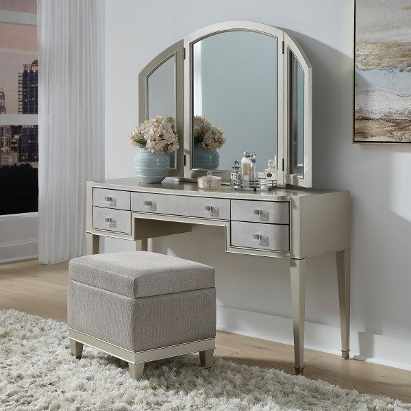 Reece Vanity - Silver Grey