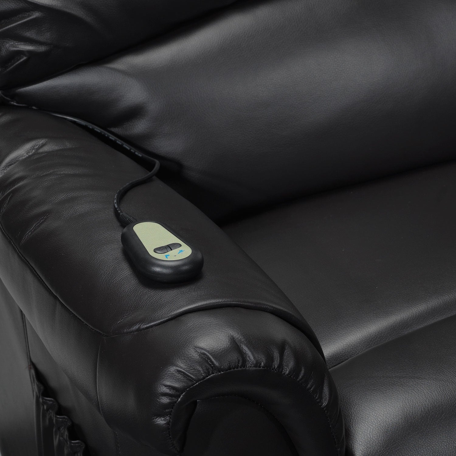 Paolo Power Lift Recliner - Dark Brown