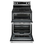 Maytag Stainless Steel Freestanding Electric Double Oven Range (6.7 Cu. Ft.) - YMET8800FZ