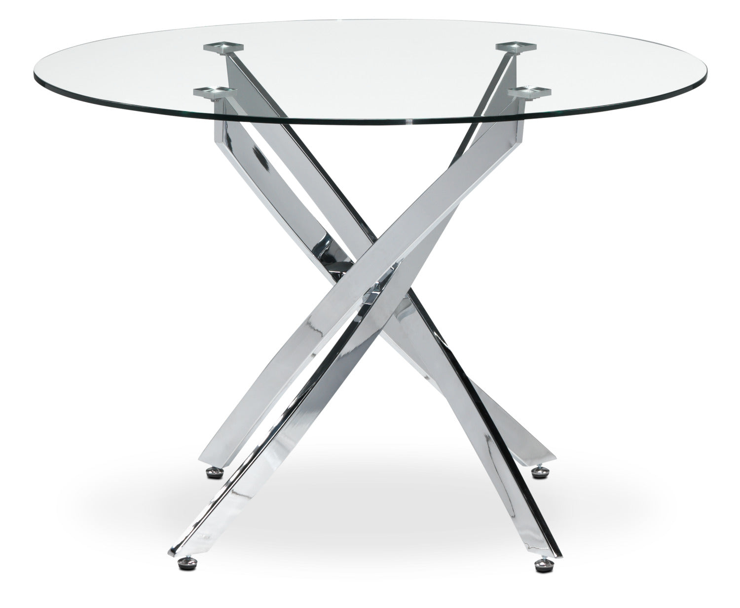 Atlantis Dining Table - Chrome