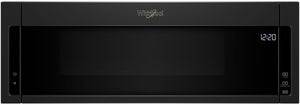 Whirlpool Four micro-ondes 1,1 pi cu avec hotte intégrée noir YWML55011HB