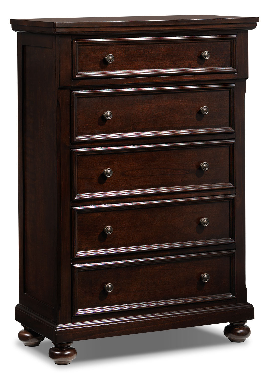 Chester 5-Drawer Chest - Cherry