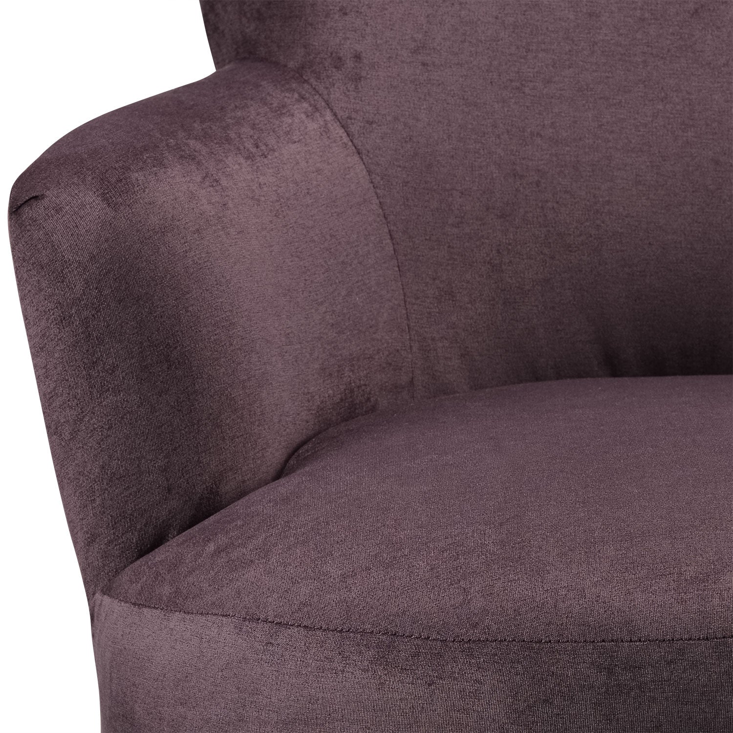 Justine Accent Chair - Plum