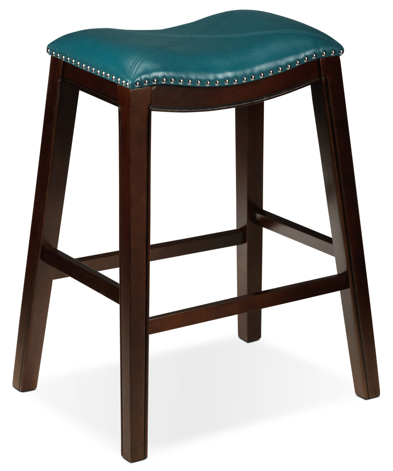 Texas Pub-Height Stool - Blue