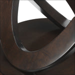 Atomic 26" End Table - Brown Cherry