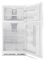 Whirlpool 33" 21.3 Cu. Ft. White Top-Freezer Refrigerator - WRT541SZDW