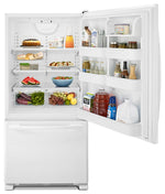 Amana White Bottom-Freezer Refrigerator (22.1 Cu. Ft.) - ABB2224BRW