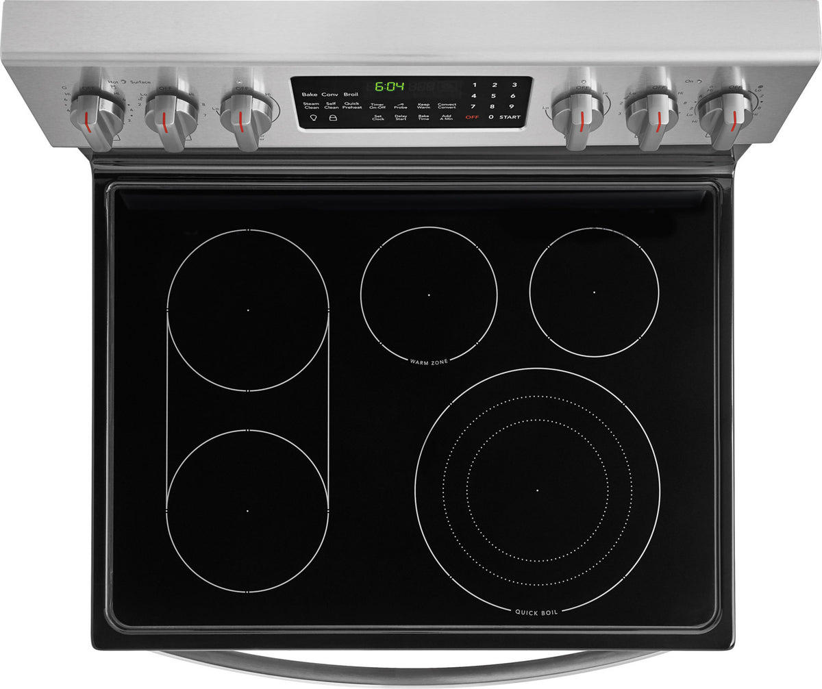 Frigidaire Gallery Stainless Steel Freestanding Electric Convection Range (5.7 Cu. Ft.) - CGEF3062TF