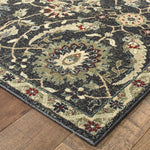 Richelieu W022K5L Floral Traditional Area Rug (9'10"X12'10")