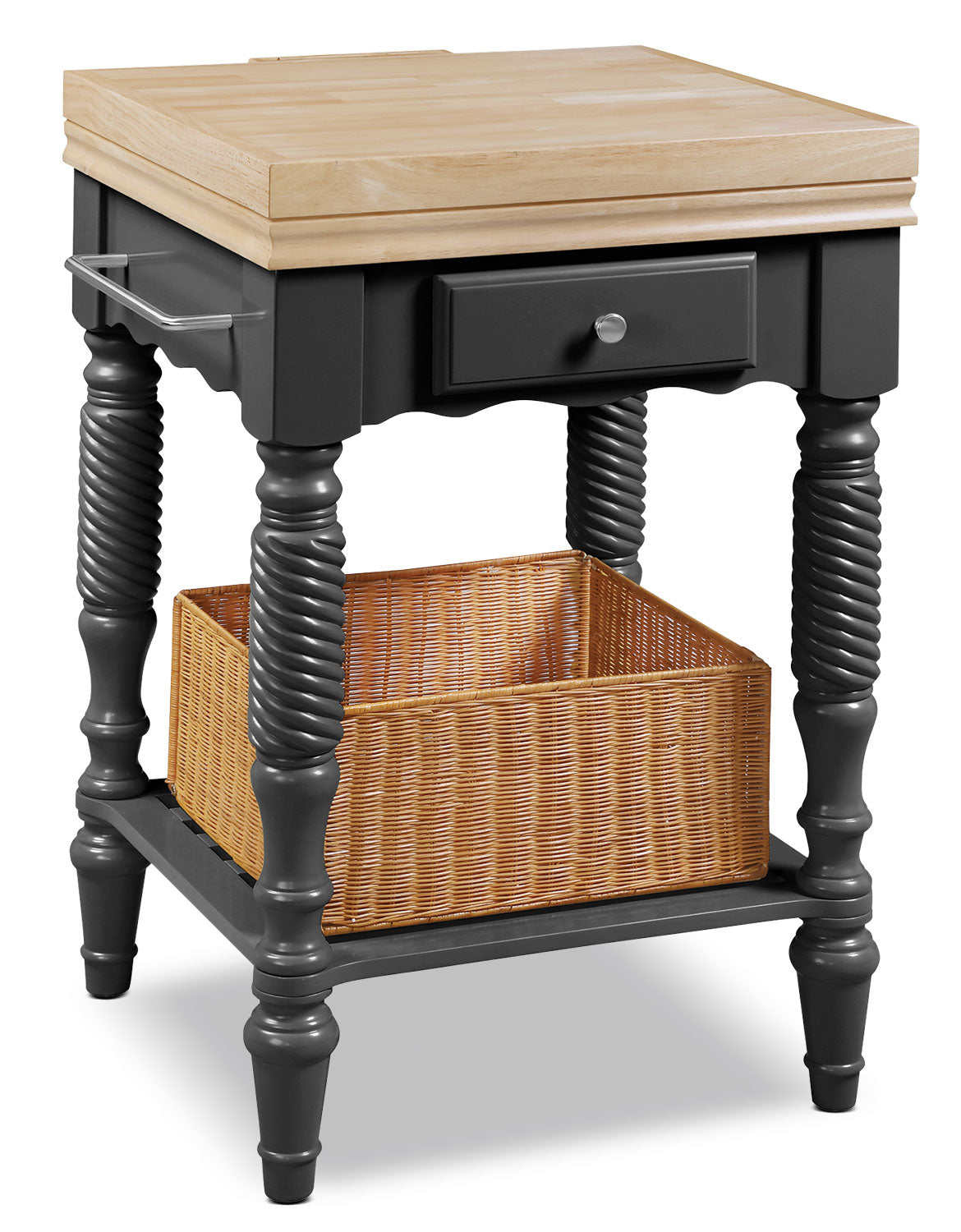 Isolen Block Cutting Table - Espresso