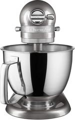 KitchenAid Medallion Silver Mini 3.5-Quart Tilt-Head Stand Mixer - KSM3316XMS