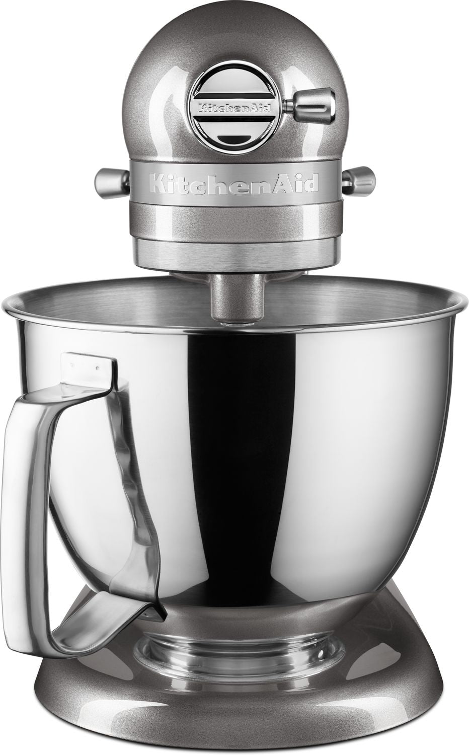 KitchenAid Medallion Silver Mini 3.5-Quart Tilt-Head Stand Mixer - KSM3316XMS