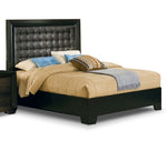 Einstein Queen Bed - Dark Brown