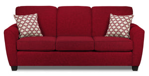 Ashby Sofa - rouge