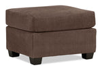 Fava Ottoman - Light Brown