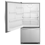 Whirlpool Stainless Steel Bottom-Freezer Refrigerator (19 Cu. Ft.) - WRB329LFBM