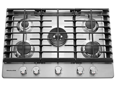 KitchenAid Surface de cuisson au gaz inox KCGS550ESS