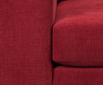 Fava Sofa and Chair Set - Red