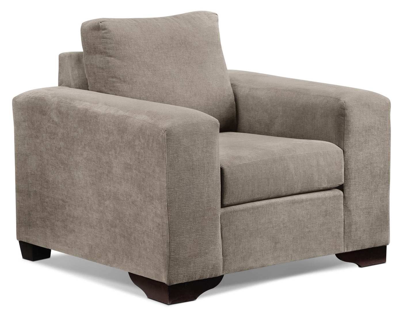 Fava Sofa and Chair Set - Pewter