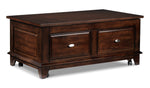 Davidoff Lift-Top Coffee Table - Walnut