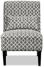 Santos Accent Chair - Grey Lattice
