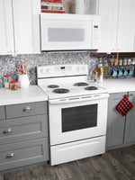 Amana White Freestanding Electric Range (4.8 Cu. Ft.) - YACR4303MFW