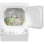 GE White Electric Laundry Centre - GUD24ESMMWW