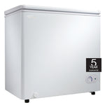 Danby White Manal Defrost Chest Freezer (5.5 Cu.Ft) - DCF055A2WDB