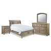 Windchester Chambre à coucher avec rangement 6 mcx très grand – gris